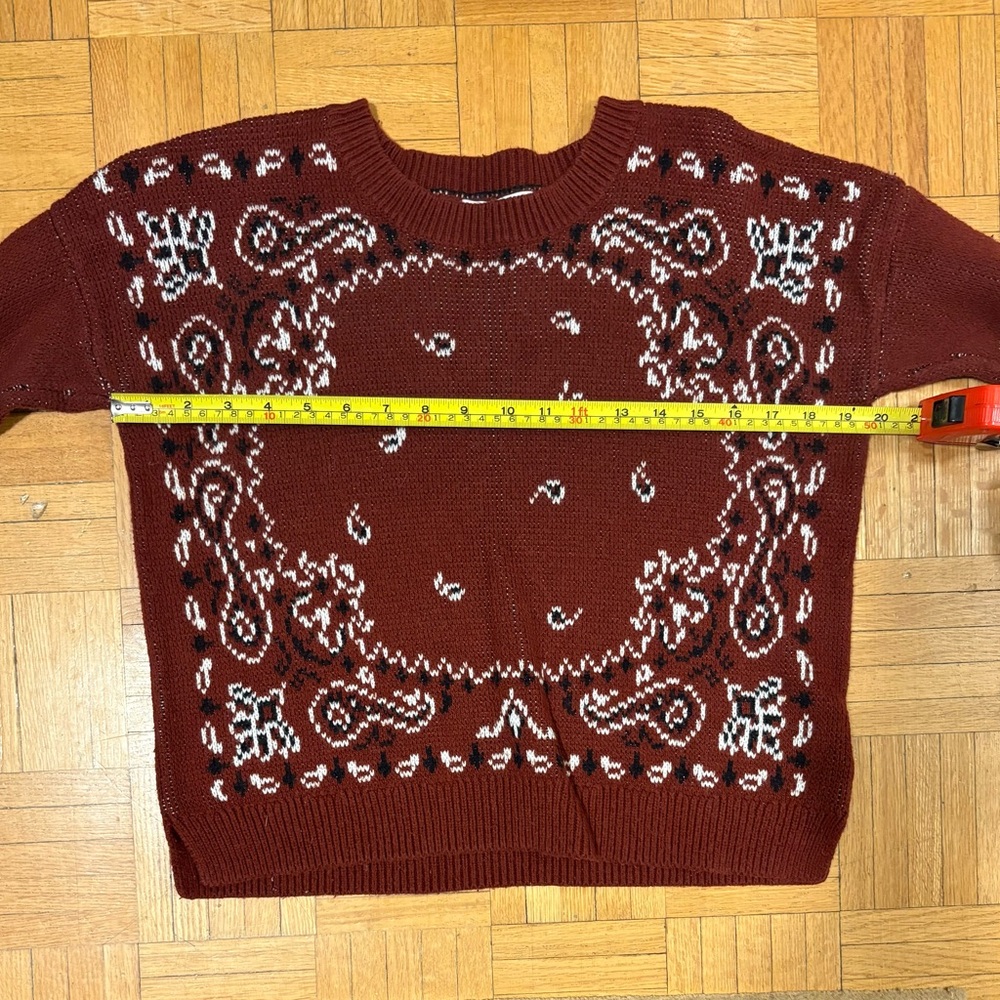 Madewell bandanna sweater - Picture 8 of 8